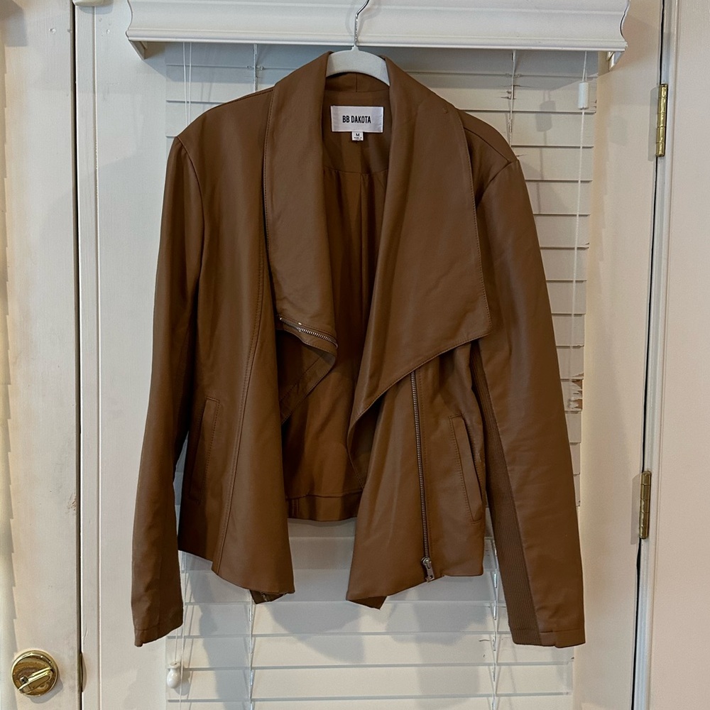 BB Dakota Brown Leather jacket